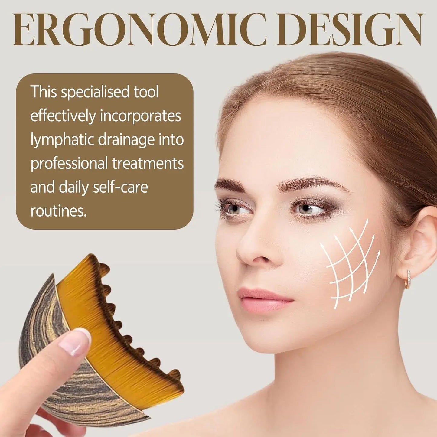 Gorjust Gems™ - Lymphatic Contour Face Brush